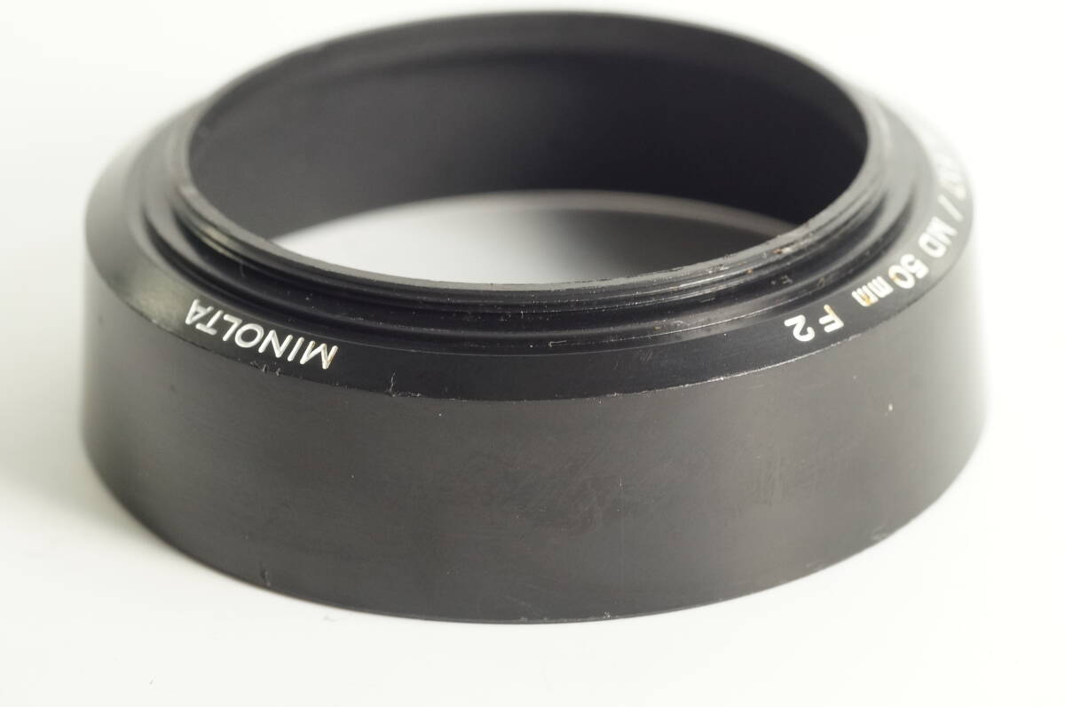 RBGF11[ free shipping staple product ]MINOLTA MD50mm F1.4 F1.7 F2 for Minolta lens hood 