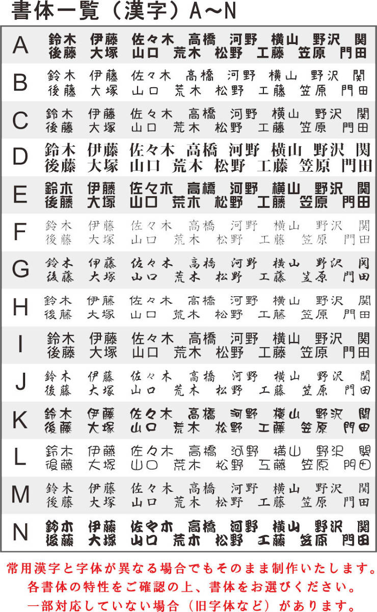 表札 オーダー表札 プレート表札　屋外対応_画像5