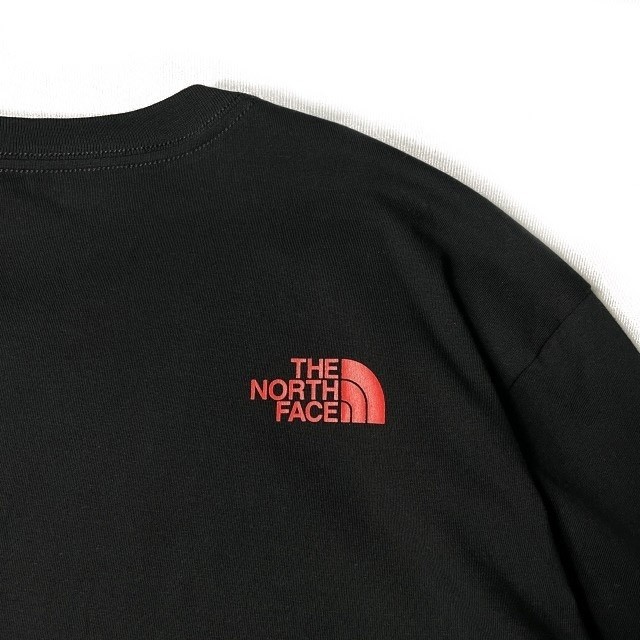 1円～!売切!【正規新品】THE NORTH FACE◆L/S LUNAR NEW YEAR TEE 長袖 Tシャツ ロンT US限定 ボックスロゴ うさぎ(XL)黒 180902-23_画像8