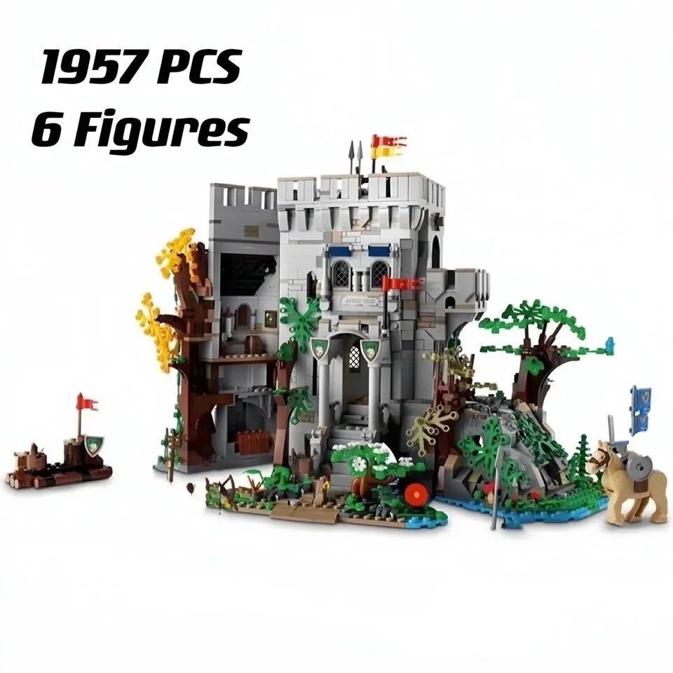 レゴ互換 森の城の画像1