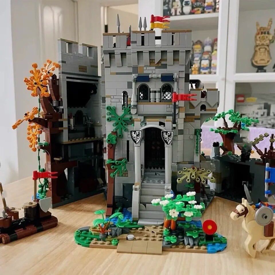 レゴ互換 森の城の画像5