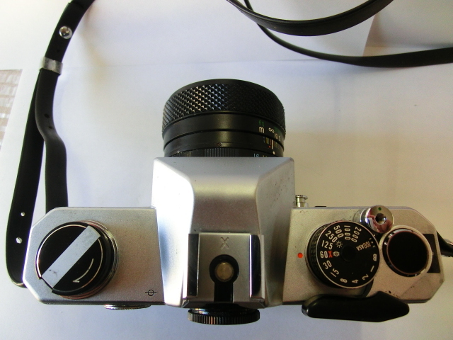 一眼レフカメラ　フジカ　fujica　ST801　EBC FUJINON 1：1.8 ｆ55mm ジャンク_画像7