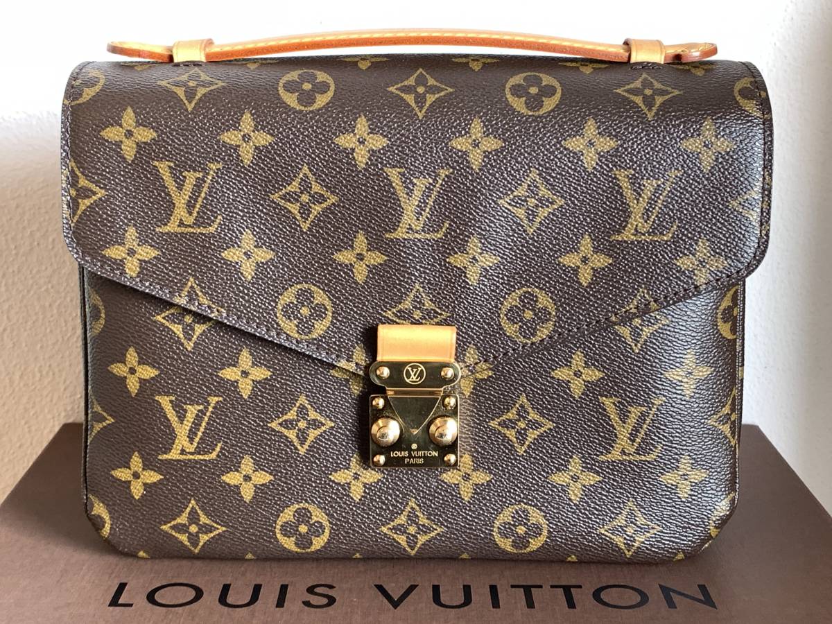 ★ LOUIS VUITTON ルイヴィトン ポシェット メティス モノグラム ハンドバッグ ショルダーバッグ 2way ブラウン ★_画像2