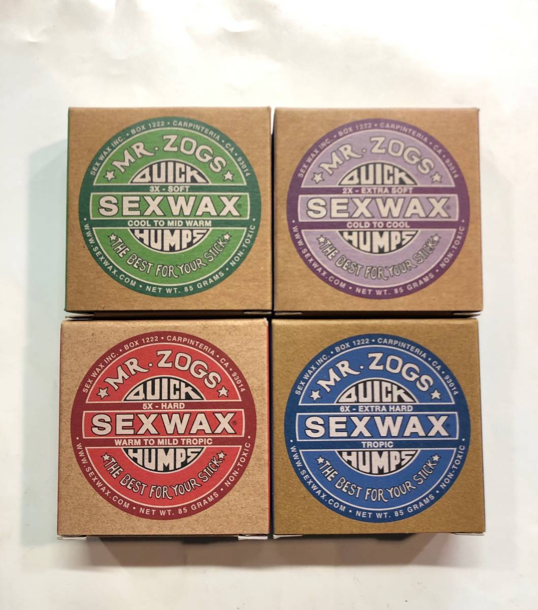 SEX WAX Quick Humps種類を選べる5個セット サーフィンワックス_画像1