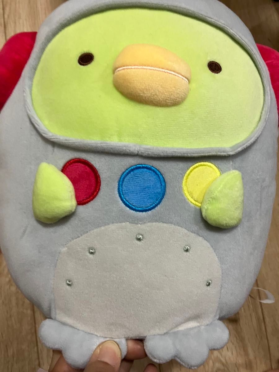 すみっこぐらし　一番くじ　ぺんぎん　ペンギン　ぬいぐるみ　宇宙服　C賞 すみっコぐらし　開封済み　美品　未使用