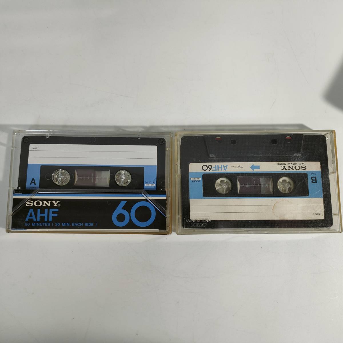 se220 SONY カセットテープ AHF/90/60/46 20本セット レトロ ブルー 録音済 まとめ売り_画像3