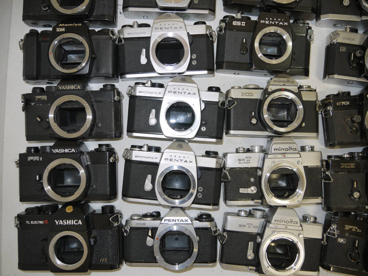 925 MFカメラ フィルムカメラ カメラボディ 32台 まとめ Canon/Nikon/Minolta/PENTAX/OLYMPUS/Mamiya/YASHICA/RICOH 鉄カメ _画像3