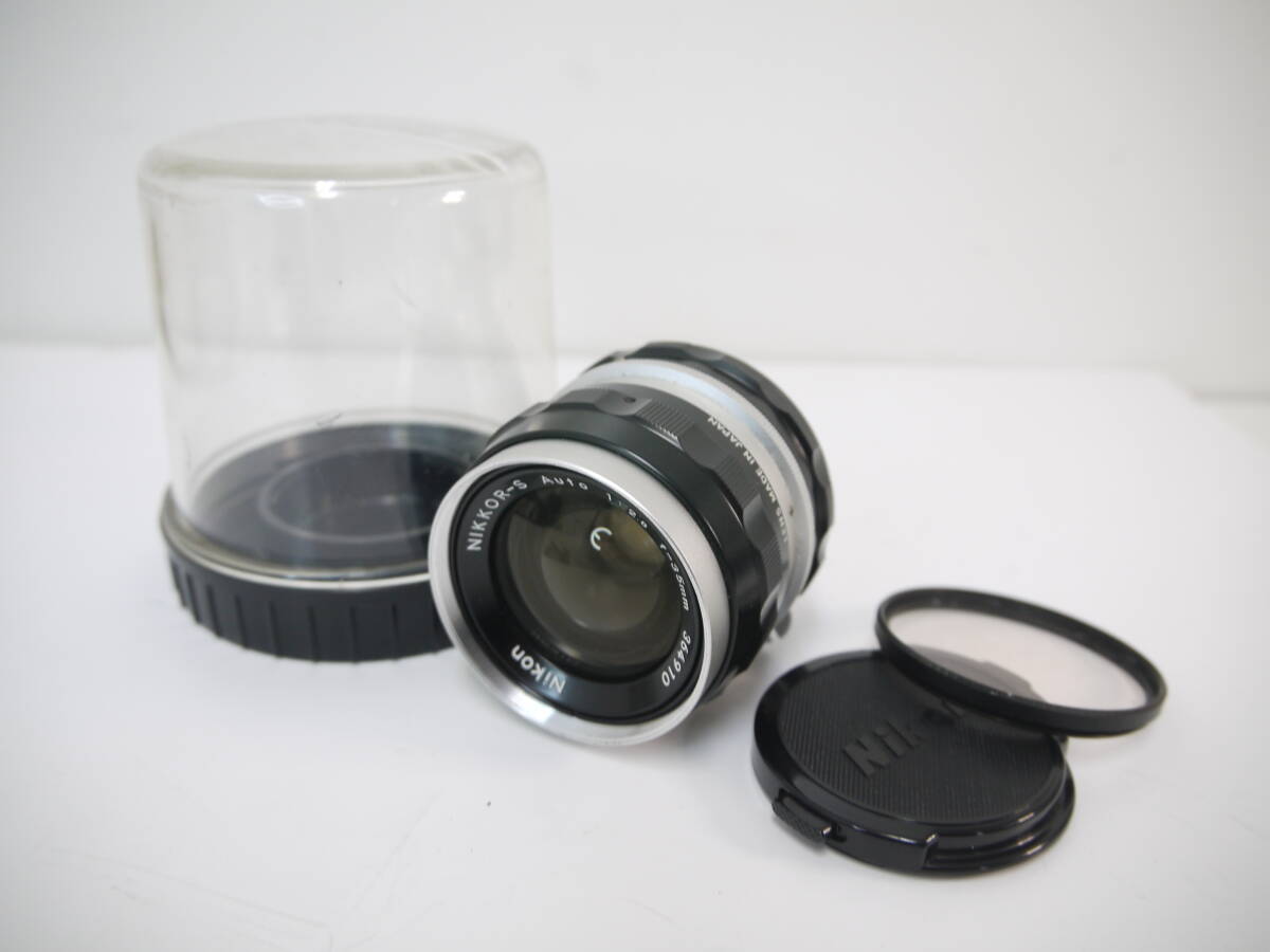 989 Nikon NIKKOR-S Auto 1:2.8 f=35mm 364910 ニコン レンズ MFレンズ カメラレンズ ケース付