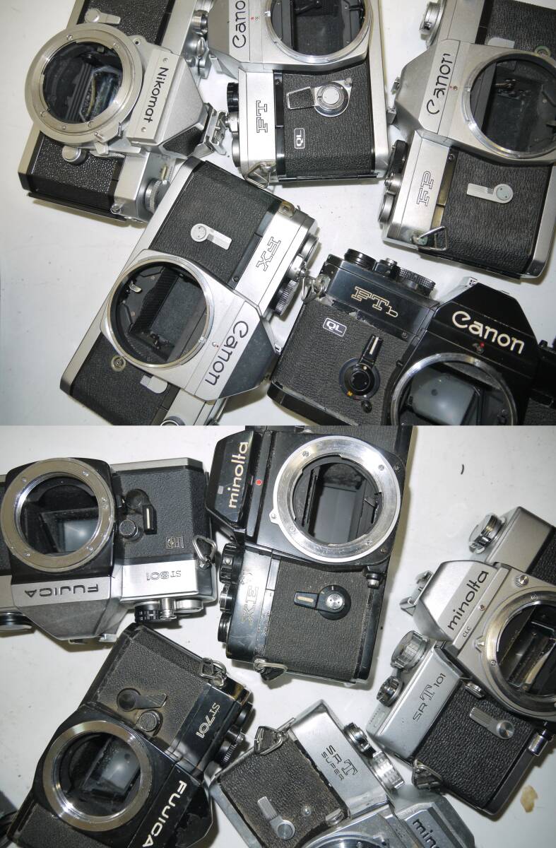 925 MFカメラ フィルムカメラ カメラボディ 32台 まとめ Canon/Nikon/Minolta/PENTAX/OLYMPUS/Mamiya/YASHICA/RICOH 鉄カメ _画像7