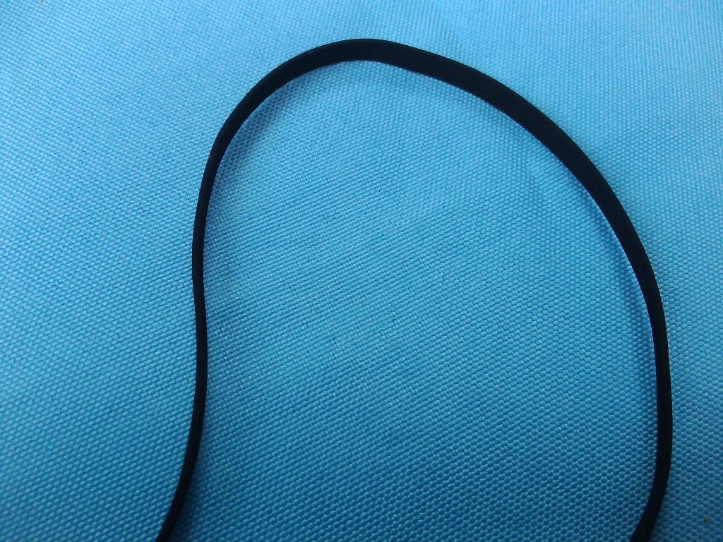  sewing elastic belt 1 pcs diameter 178mm. length 280mm width 5mm thickness 0.6mm record player, cassette deck for repair * new goods, fixed form postage 84 jpy possible 