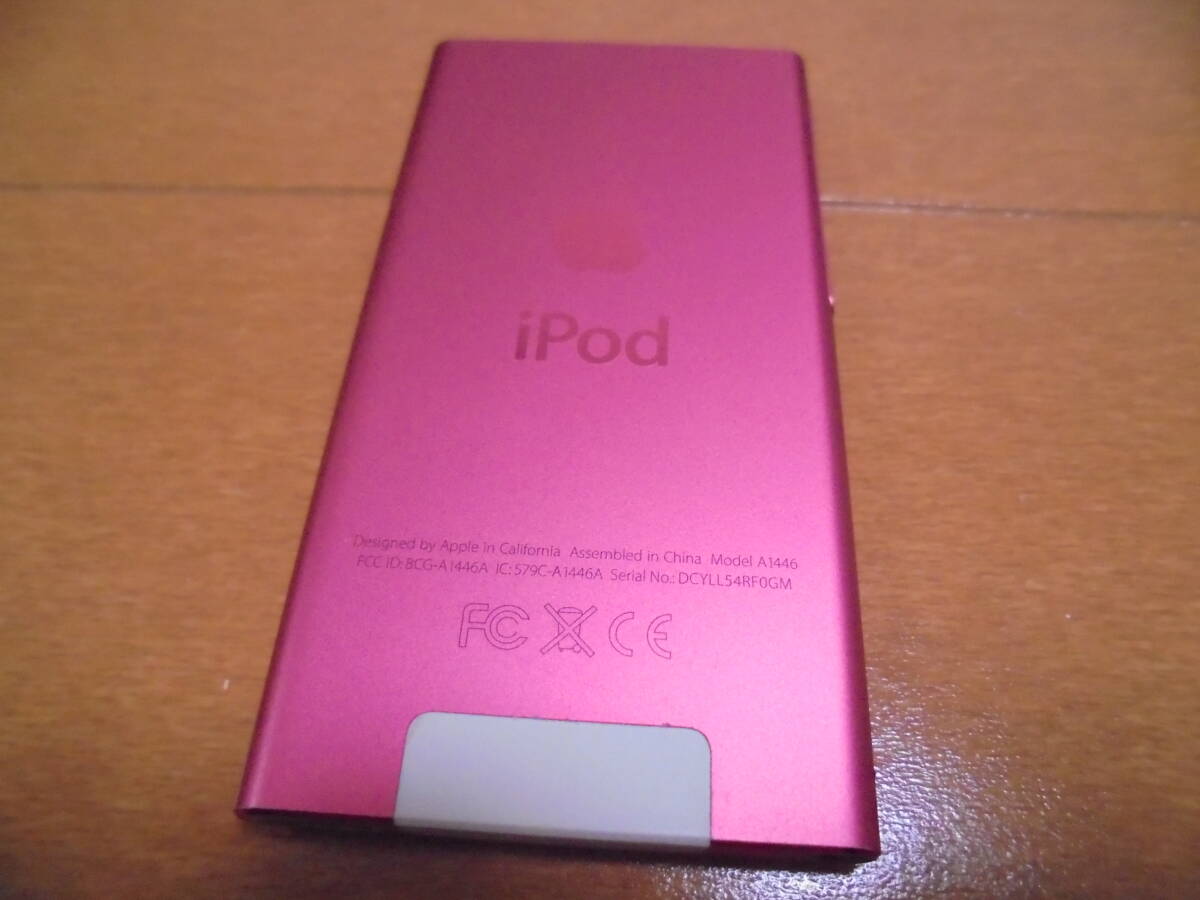 即決・送料無料★Apple iPod nano 第7世代 16GB MD475J ピンク★ジャンク_画像4