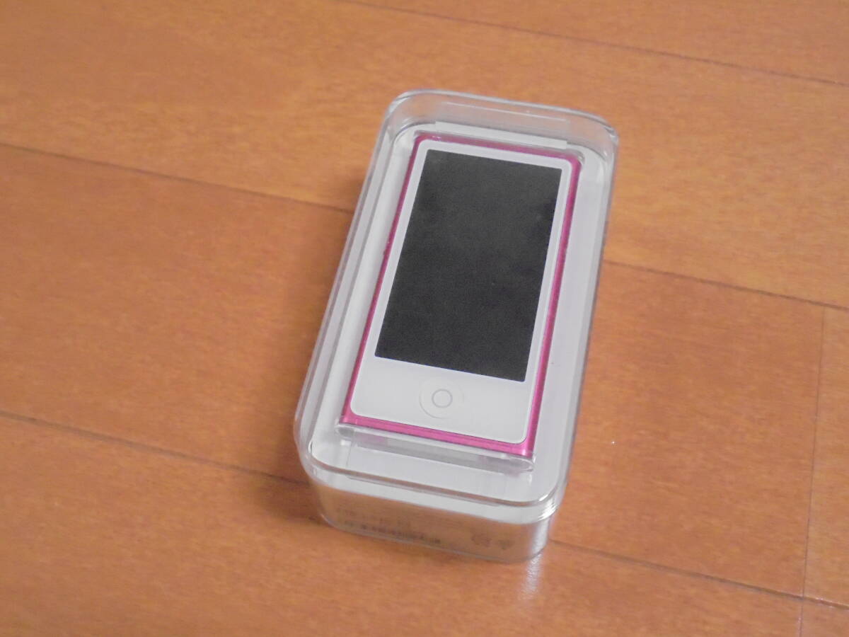 即決・送料無料★Apple iPod nano 第7世代 16GB MD475J ピンク★ジャンク_画像1