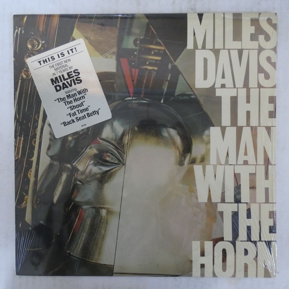 46060856;【US盤/シュリンク/ハイプステッカー】Miles Davis / The Man With The Horn_画像1