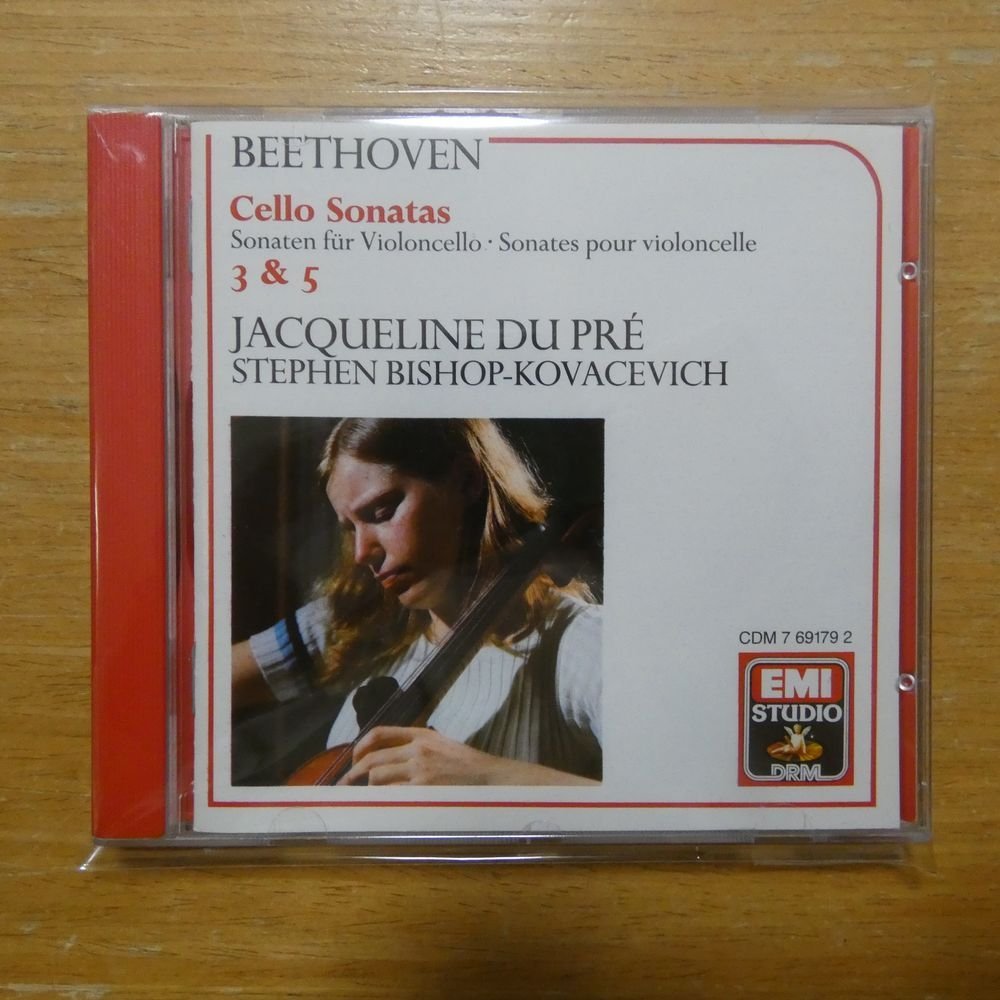 41088042;【CD】Du Pre / Beethoven: Cello Sonatas 3&5(CDM7691792)_画像1
