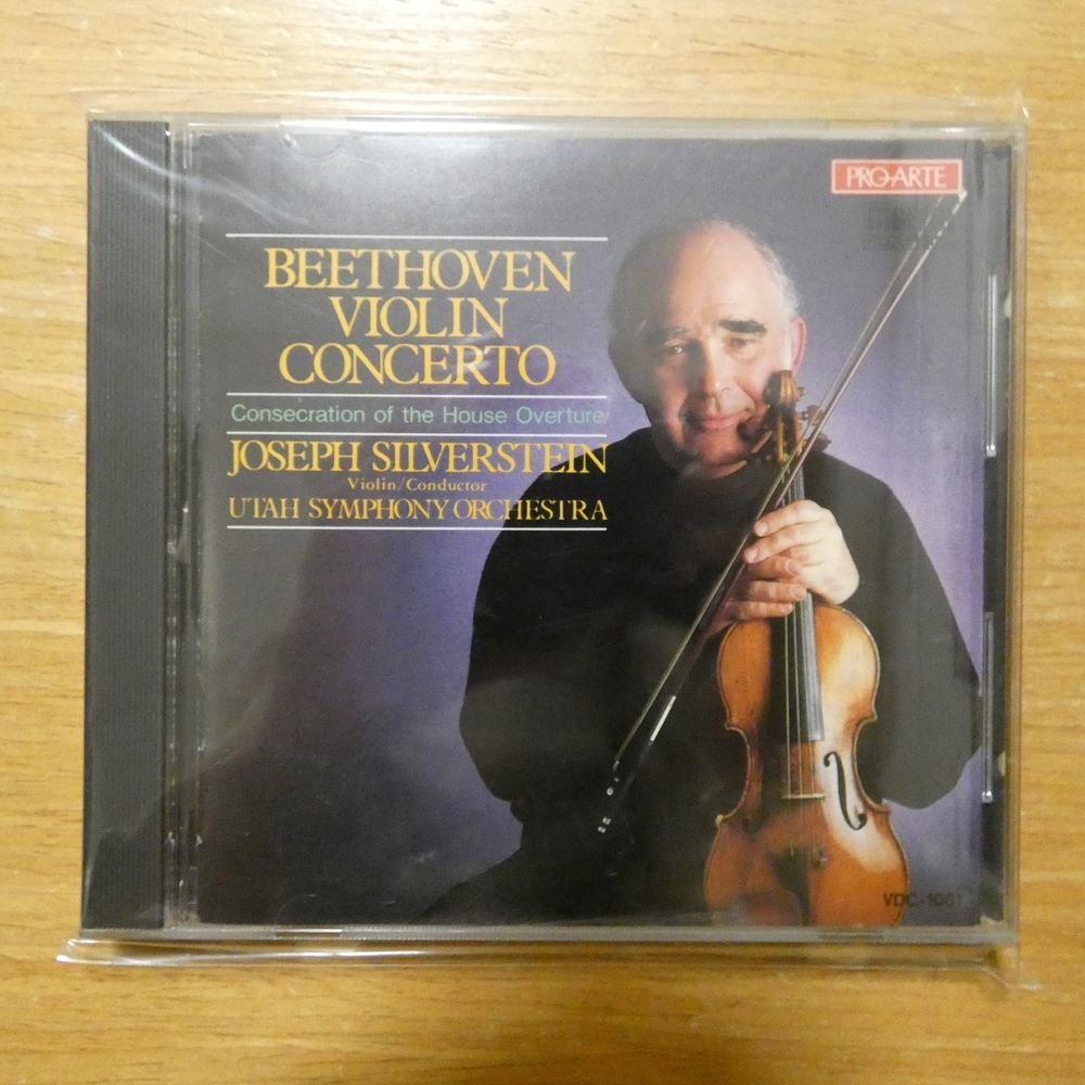 4988002014170;【CD/ビクター初期/3200円盤】シルヴァースタイン / ベートーヴェン:ヴァイオリン協奏曲、他(VDC1081)_画像1