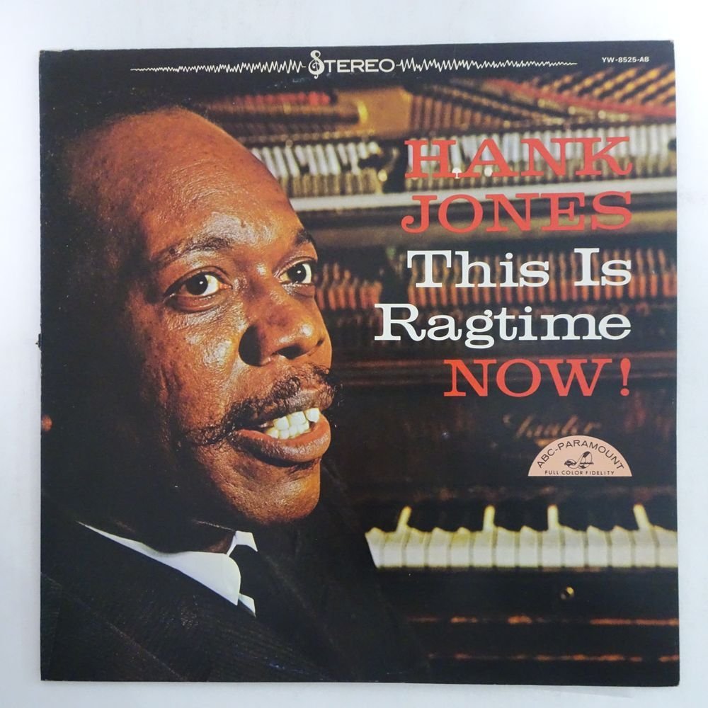 11180082;【国内盤/Abc】Hank Jones / This Is Ragtime Now_画像1