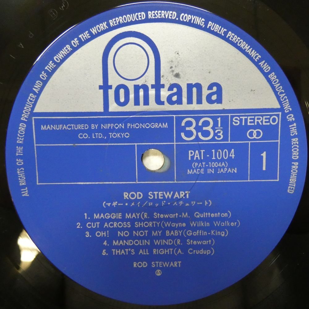 46061283;【帯付】Rod Stewart / S.T. マギー・メイ_画像3