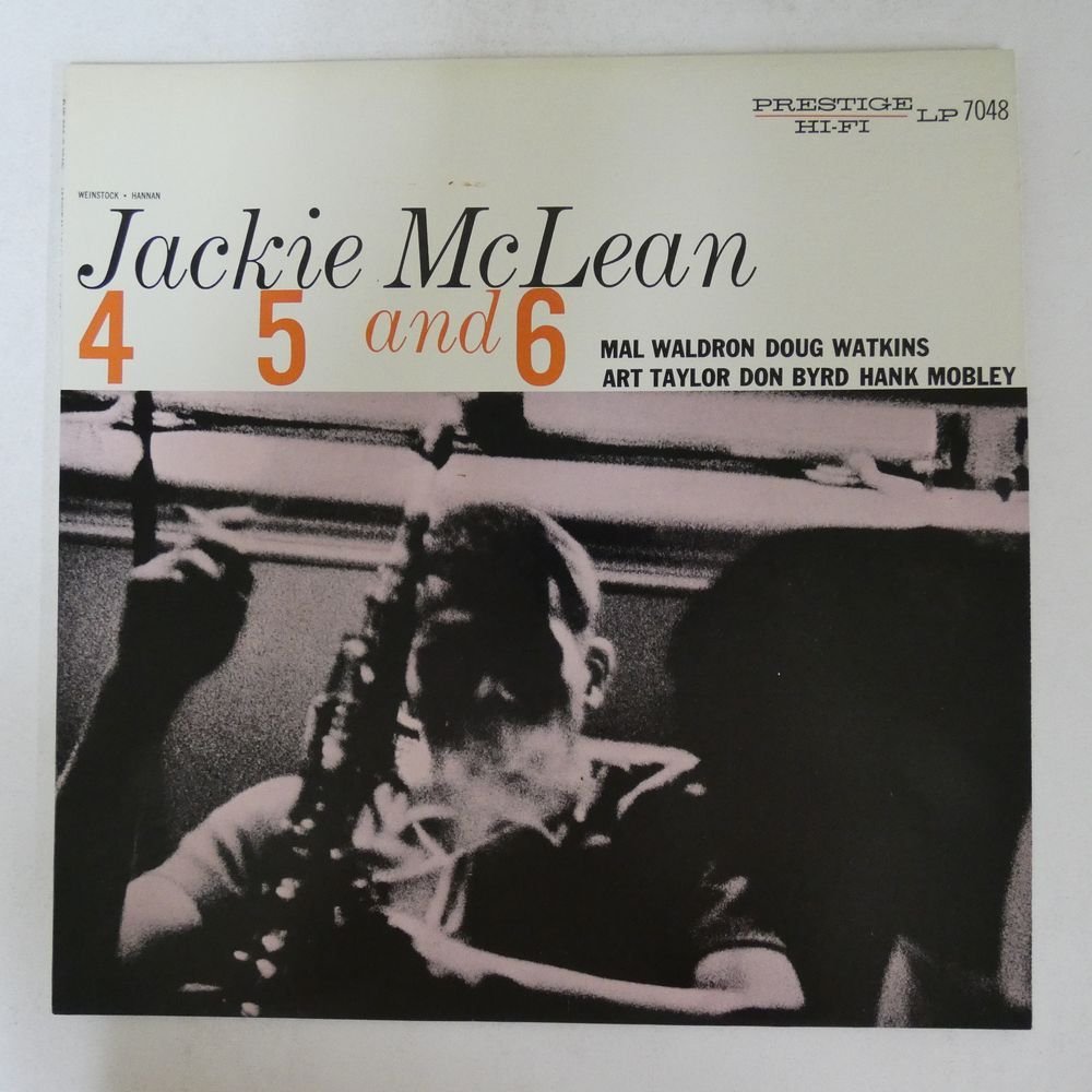 46061782;【US盤/OJC Prestige/厚紙ジャケ】Jackie McLean / 4, 5 And 6_画像1