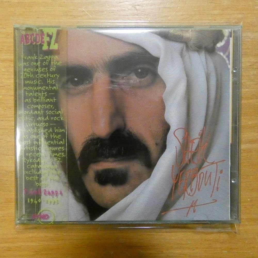 014431016226;【CD/RYKO盤/希少！プラスチック帯】フランク・ザッパ / SHEIK YERBOUTI　RCD-40162_画像1