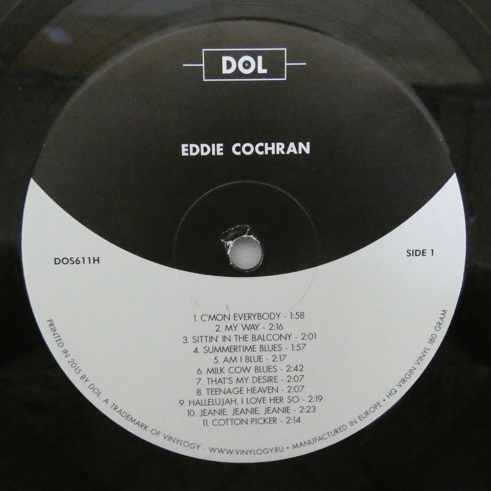 46062212;【Europe盤/高音質180g重量盤/美盤】Eddie Cochran / S・T_画像3