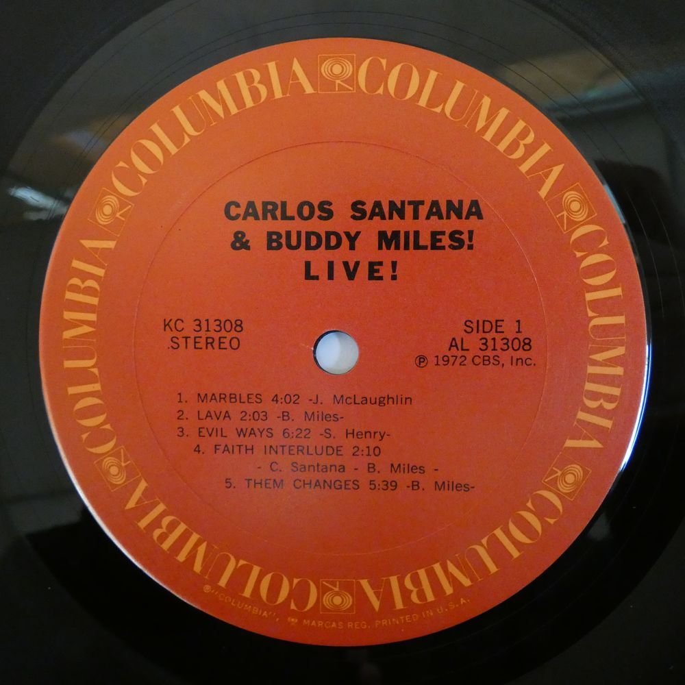46062837;【US盤/見開き】Carlos Santana & Buddy Miles! Live!_画像3