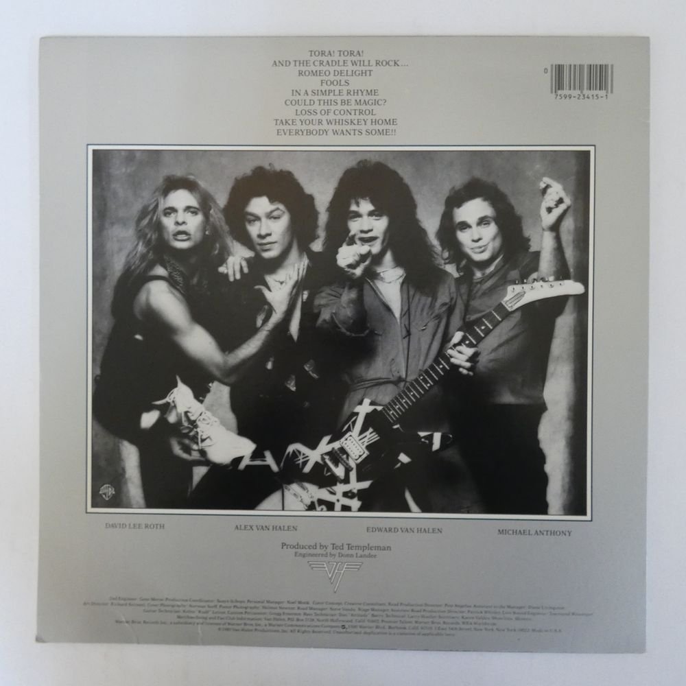 46062828;【US盤】Van Halen / Women And Children First_画像2