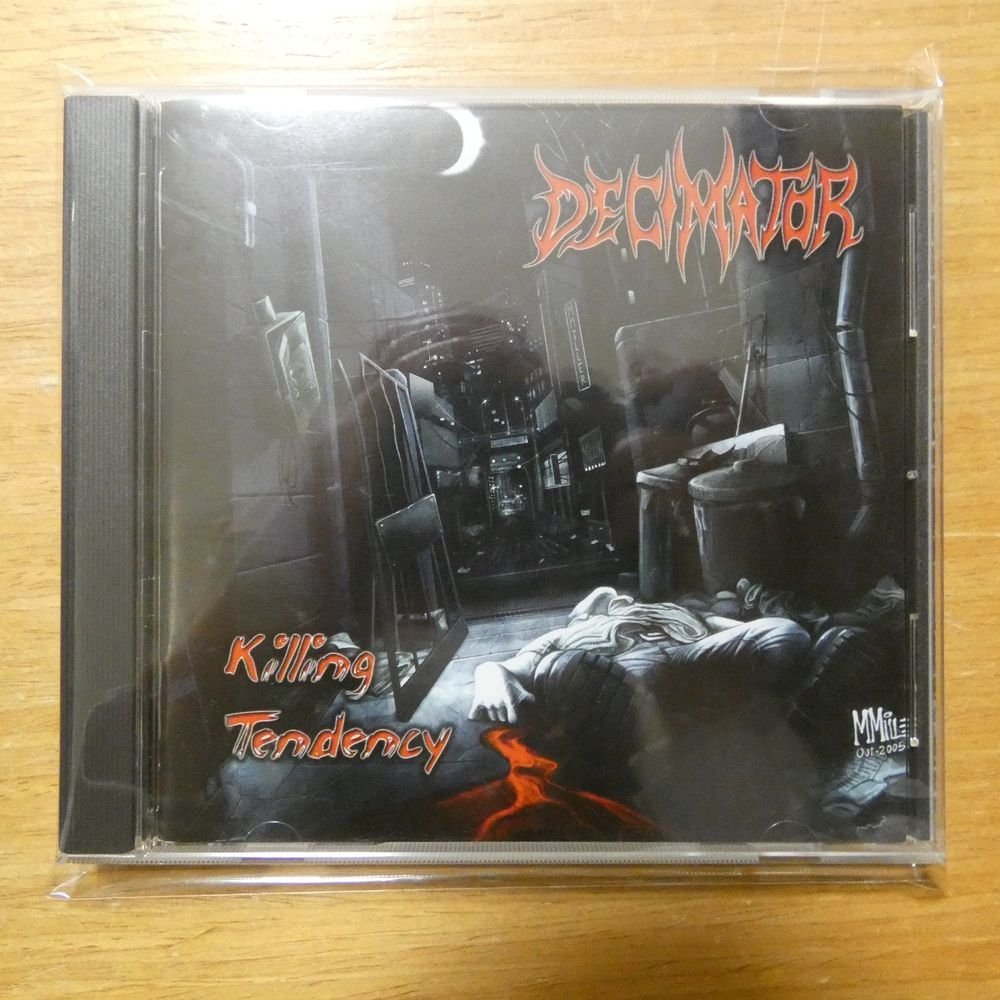 7898335601732;【CD/2007年/ブラジル産スラッシュメタル】DECIMATOR / KILLING TENDENCY　MR033_画像1