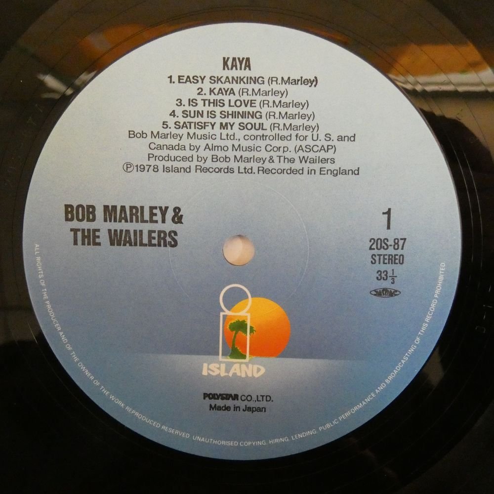 46063273;【解説一体帯付】Bob Marley & The Wailers / Kaya カヤ_画像3