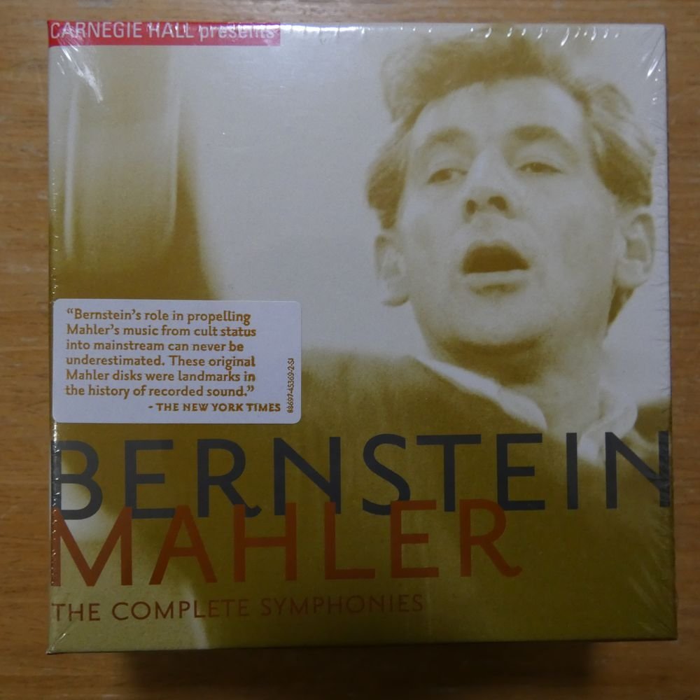 41090285;【未開封/12CDBOX】BERNSTEIN / MAHLER:THE COMPLETE SYMPHONIESの画像1