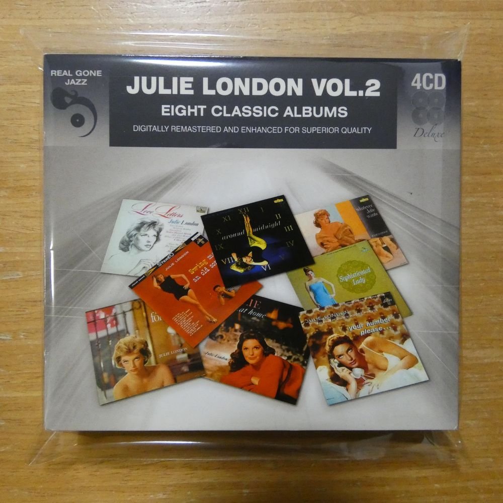 5036408152329;【4CD】JULIE LONDON / VOL.2-8 CLASSIC ALBUMS　RGJCD-412_画像1