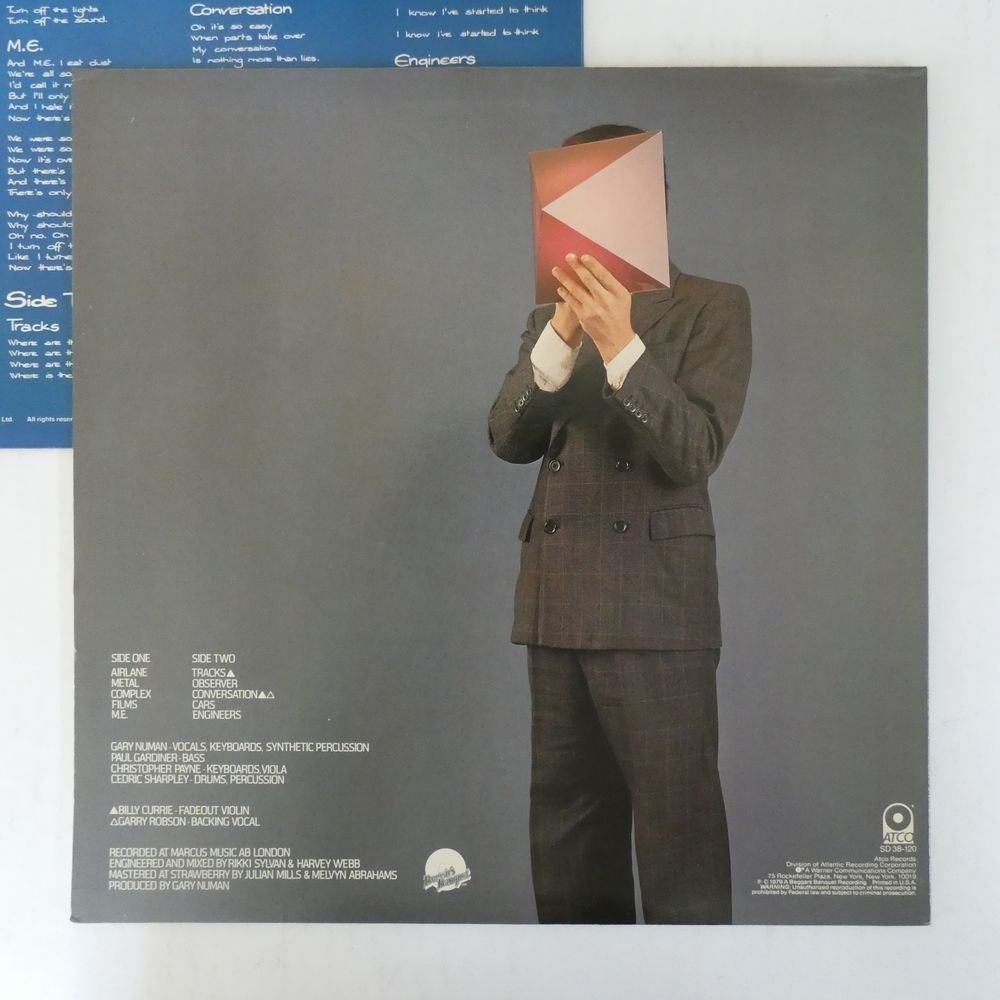 46063604;【US盤/美盤】Gary Numan / The Pleasure Principle_画像2