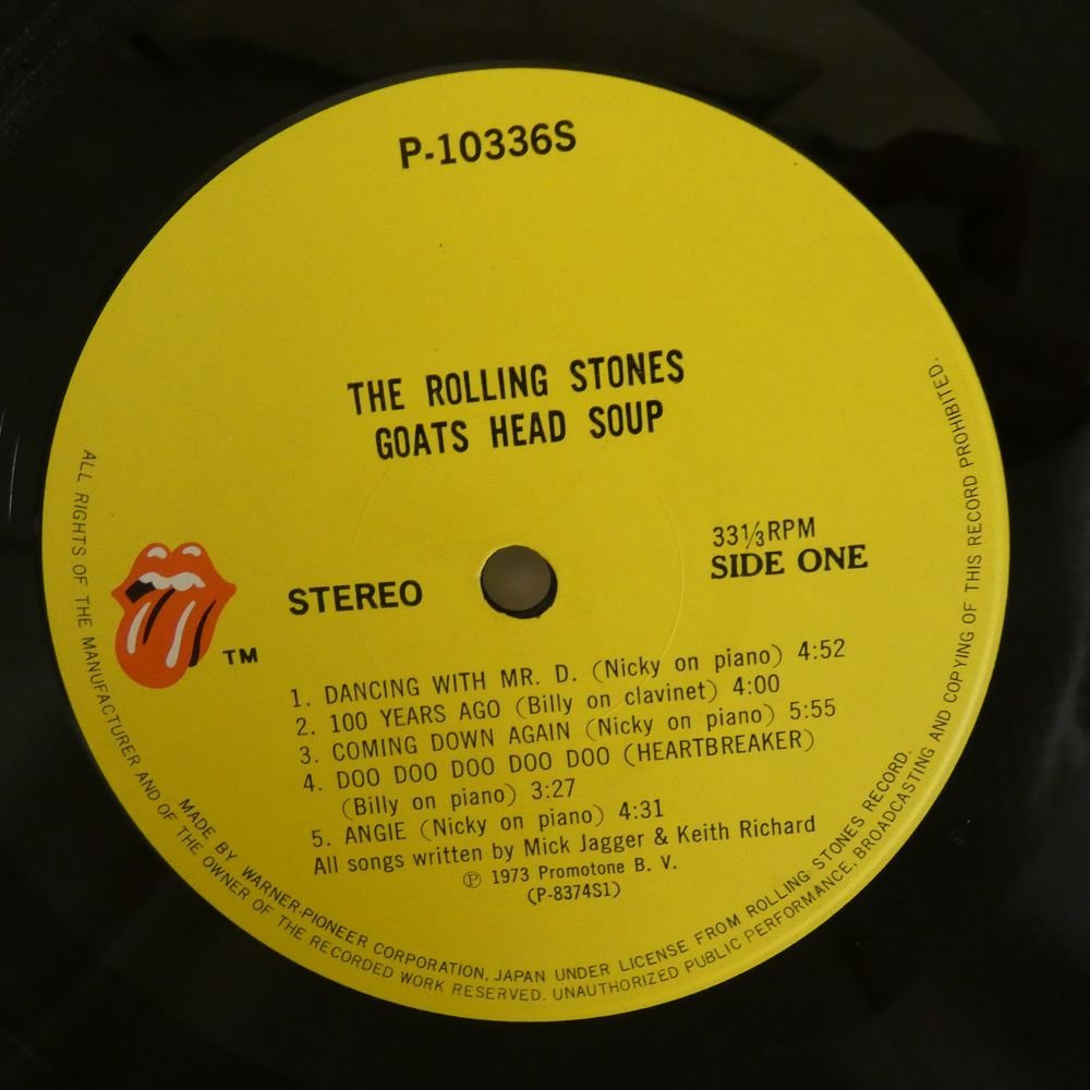 46063987;【国内盤/見開き】The Rolling Stones / Goats Head Soup 山羊の頭のスープ_画像3