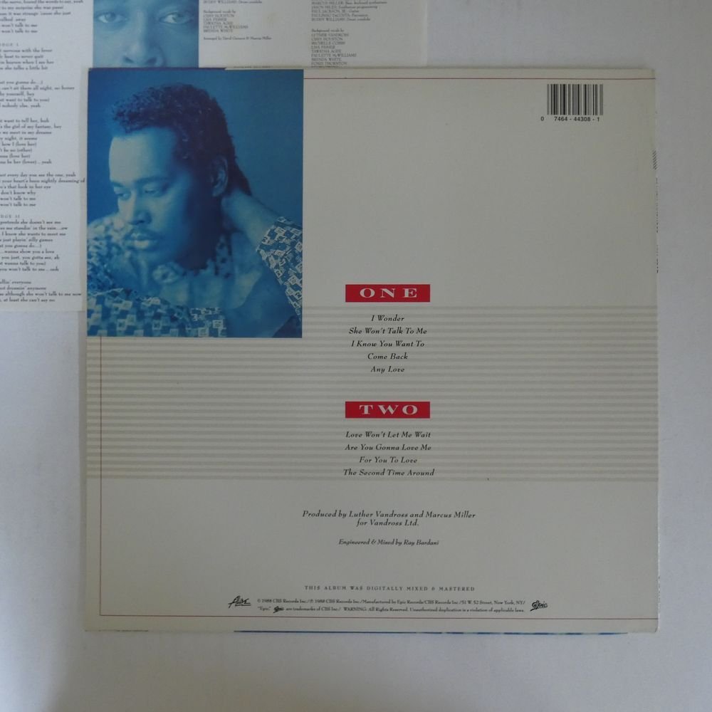 46064018;【US盤】Luther Vandross / Any Love_画像2