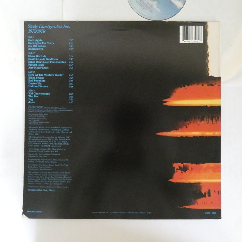 46064067;【US盤/2LP】Steely Dan / Greatest Hits (1972-1978)_画像2