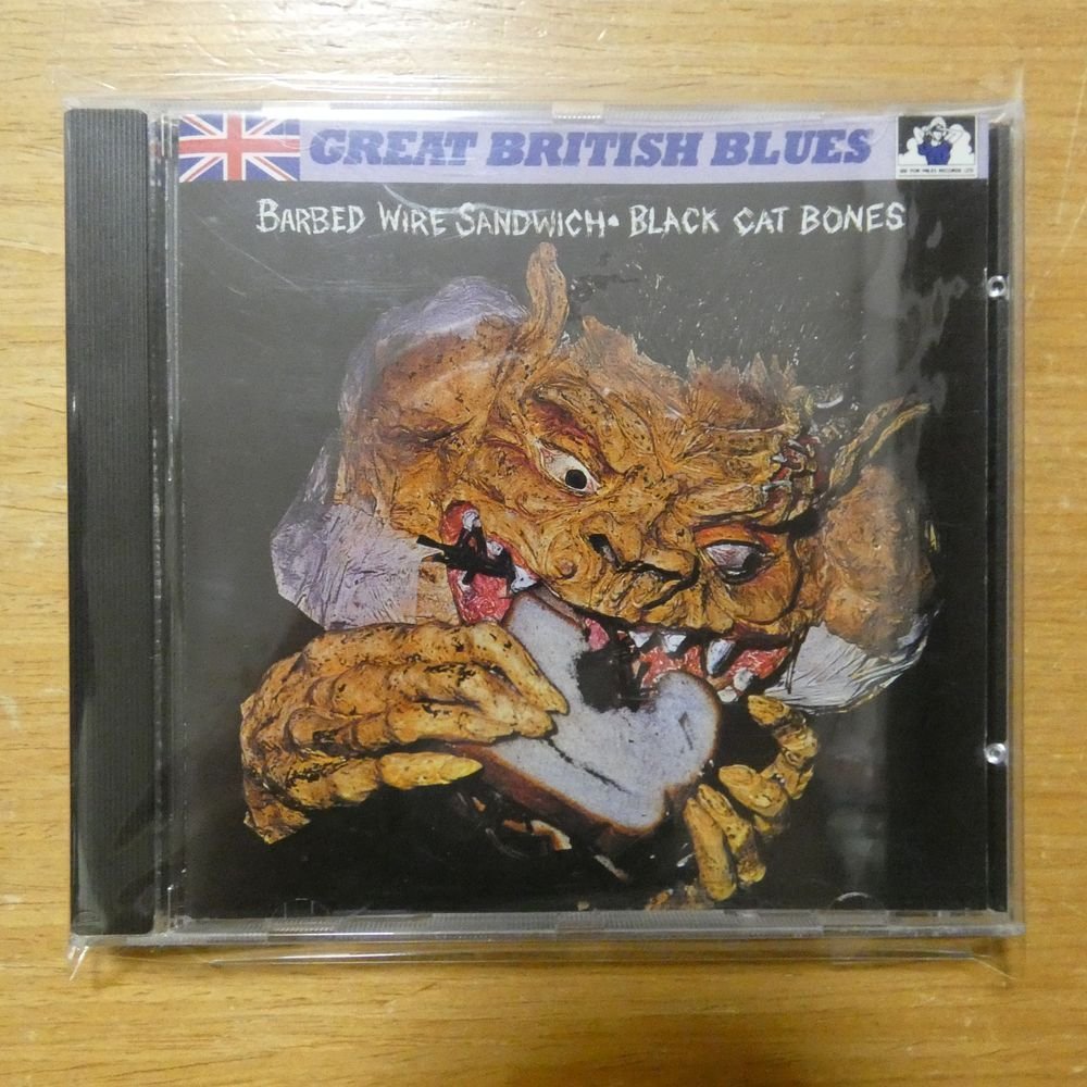 41090489;【CD】BLACK CAT BONES / BARBAD WIRE SANDWICH　SEECD-405_画像1