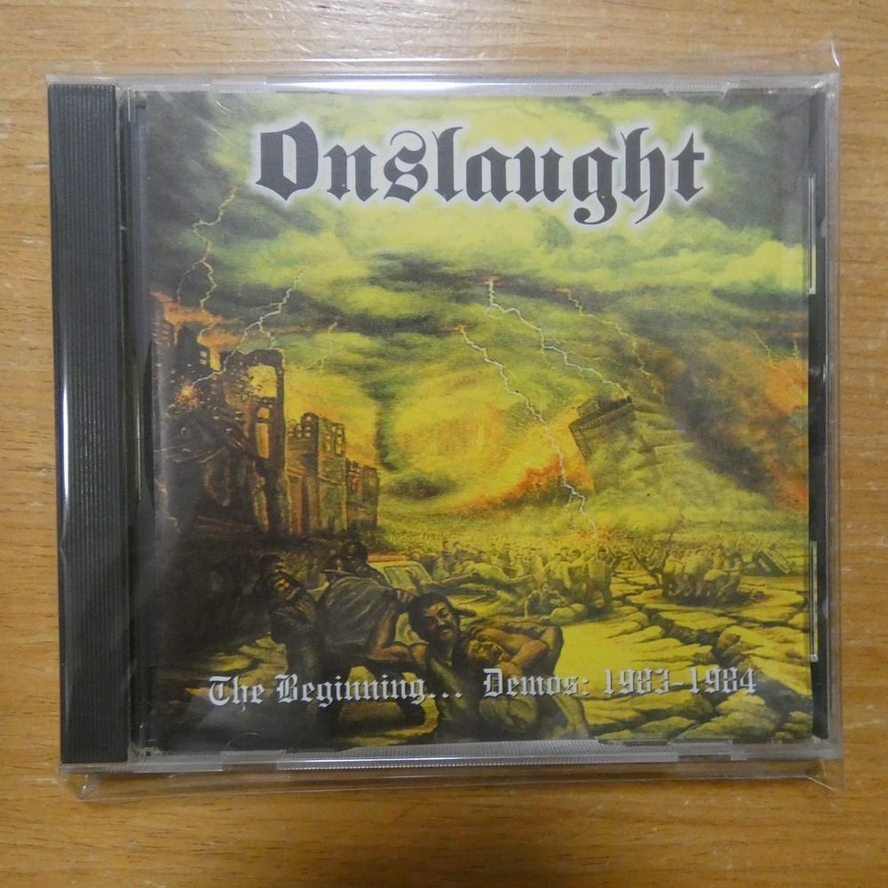 41091012;【CD/300枚限定/スラッシュメタル/印字けずりあり】Onslaught / The Beginning... Demos: 1983-1984_画像1