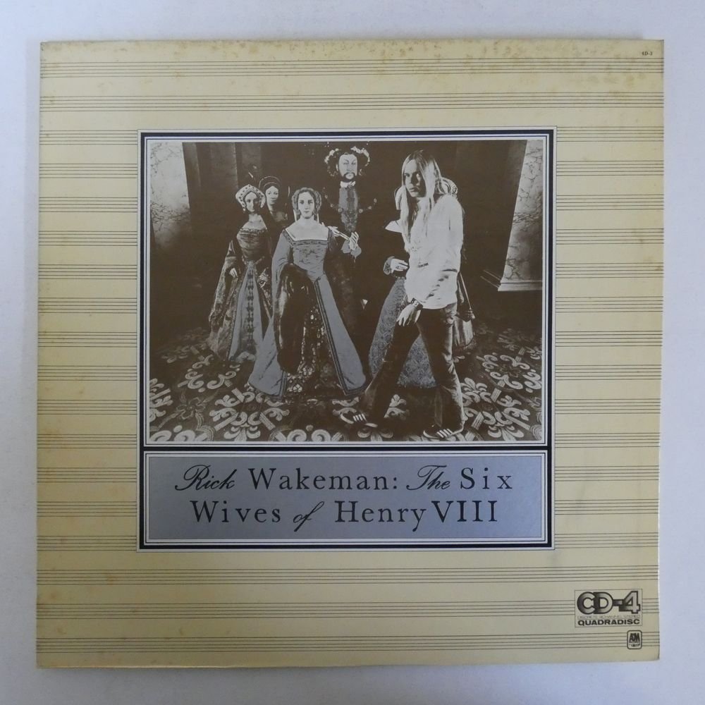 47048438;【国内盤/4ch Quadraphonic/見開き】Rick Wakeman / The Six Wives of Henry VIII ヘンリー八世の六人の妻_画像1