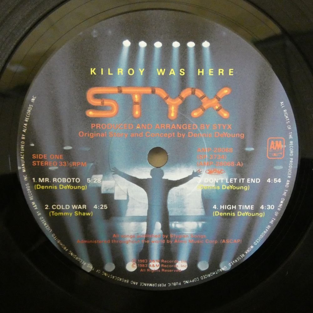 47048458;【帯付/美盤/見開き】Styx / Kilroy Was Here ミスター・ロボット_画像3