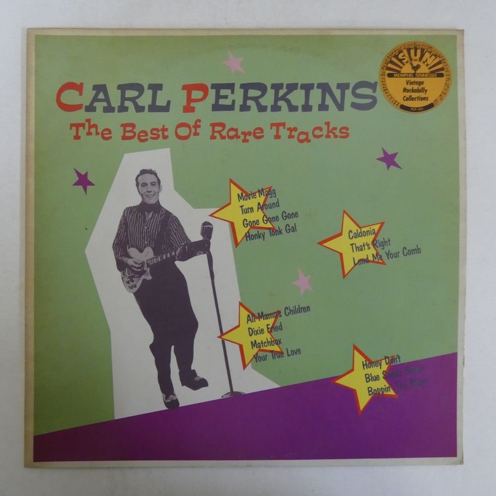 47048496;【国内盤/MONO】Carl Perkins / The Best of Rare Tracks_画像1