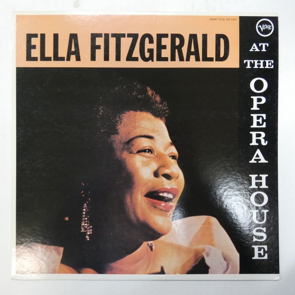 47049293;【国内盤/美盤/Verve/MONO】Ella Fitzgerald / Ella Fitzgerald At The Opera House オペラ・ハウスのエラ_画像1