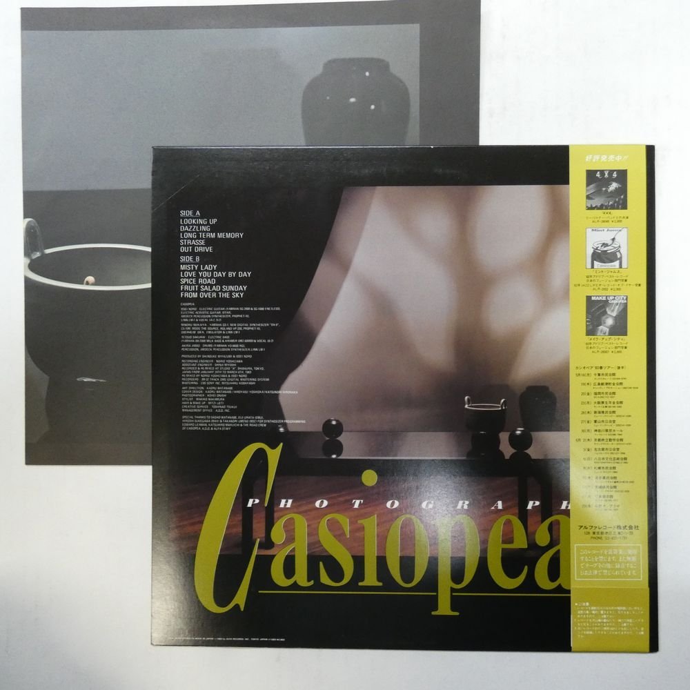 47049330;【帯付/美盤】Casiopea / Photographs_画像2