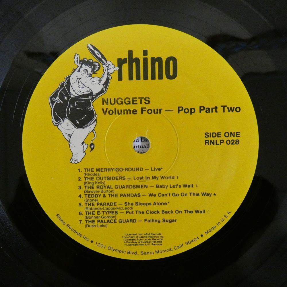46064630;【US盤】V・A / Nuggets Volume Four: Pop Part Two_画像3