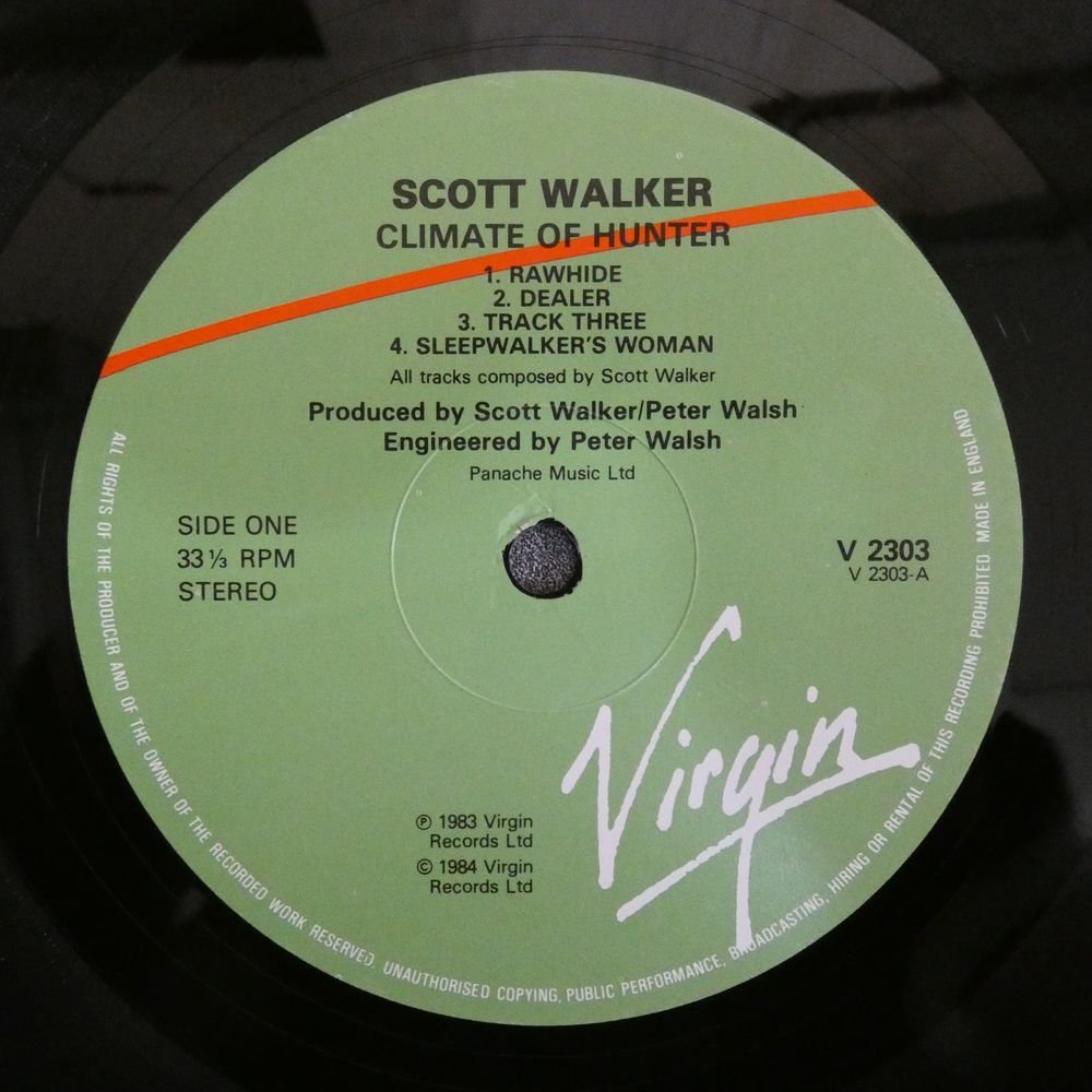 46064687;【UK盤/マト2U:1U】Scott Walker / Climate Of Hunter_画像3