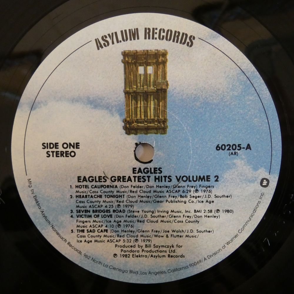 46065083;【US盤/シュリンク】Eagles / Eagles Greatest Hits Volume 2_画像3