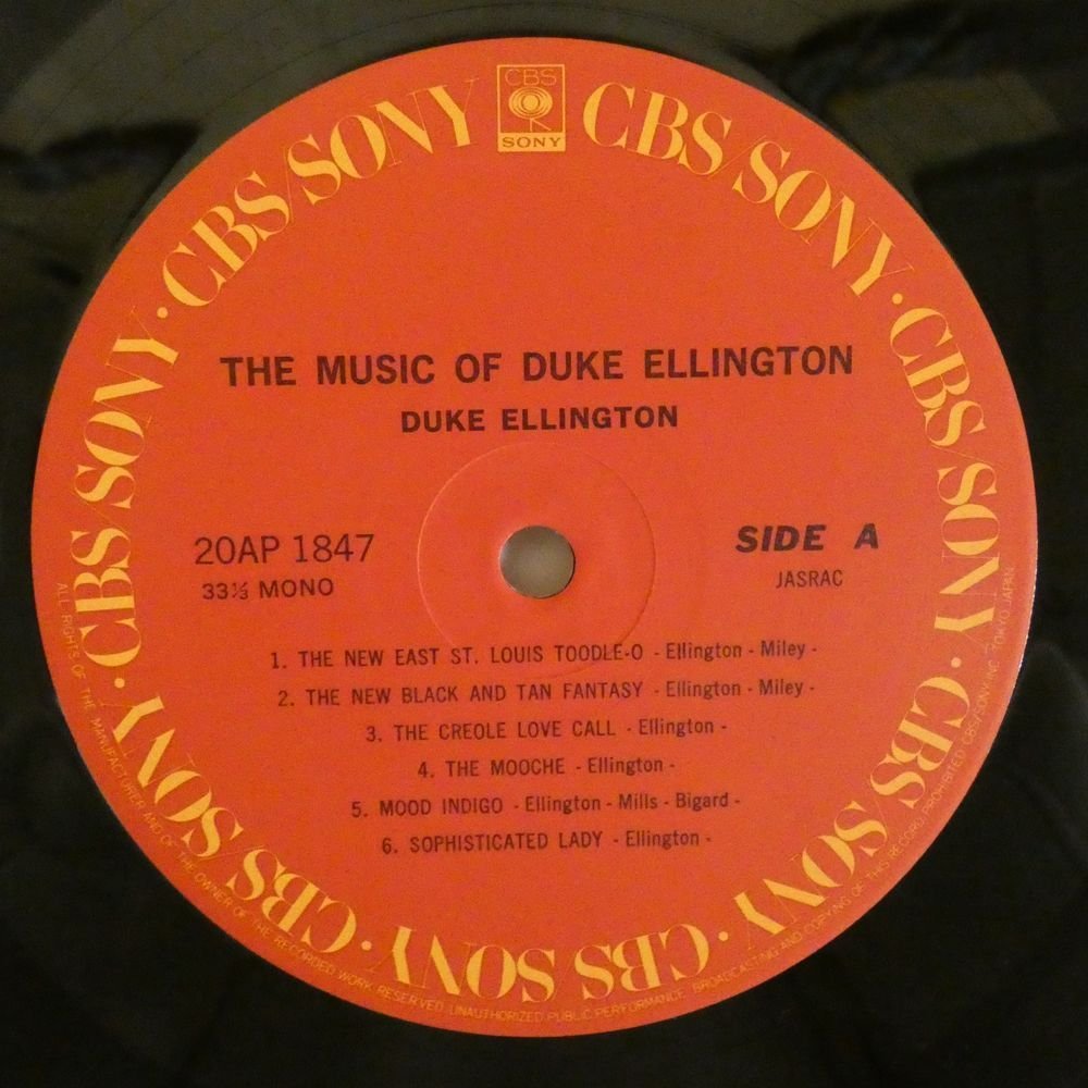47050538;【帯付/MONO】Duke Ellington / The Music of Duke Ellington_画像3