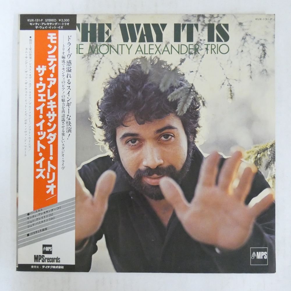 47050561;【帯付/MPS/プロモ】The Monty Alexander Trio / The Way It Is_画像1