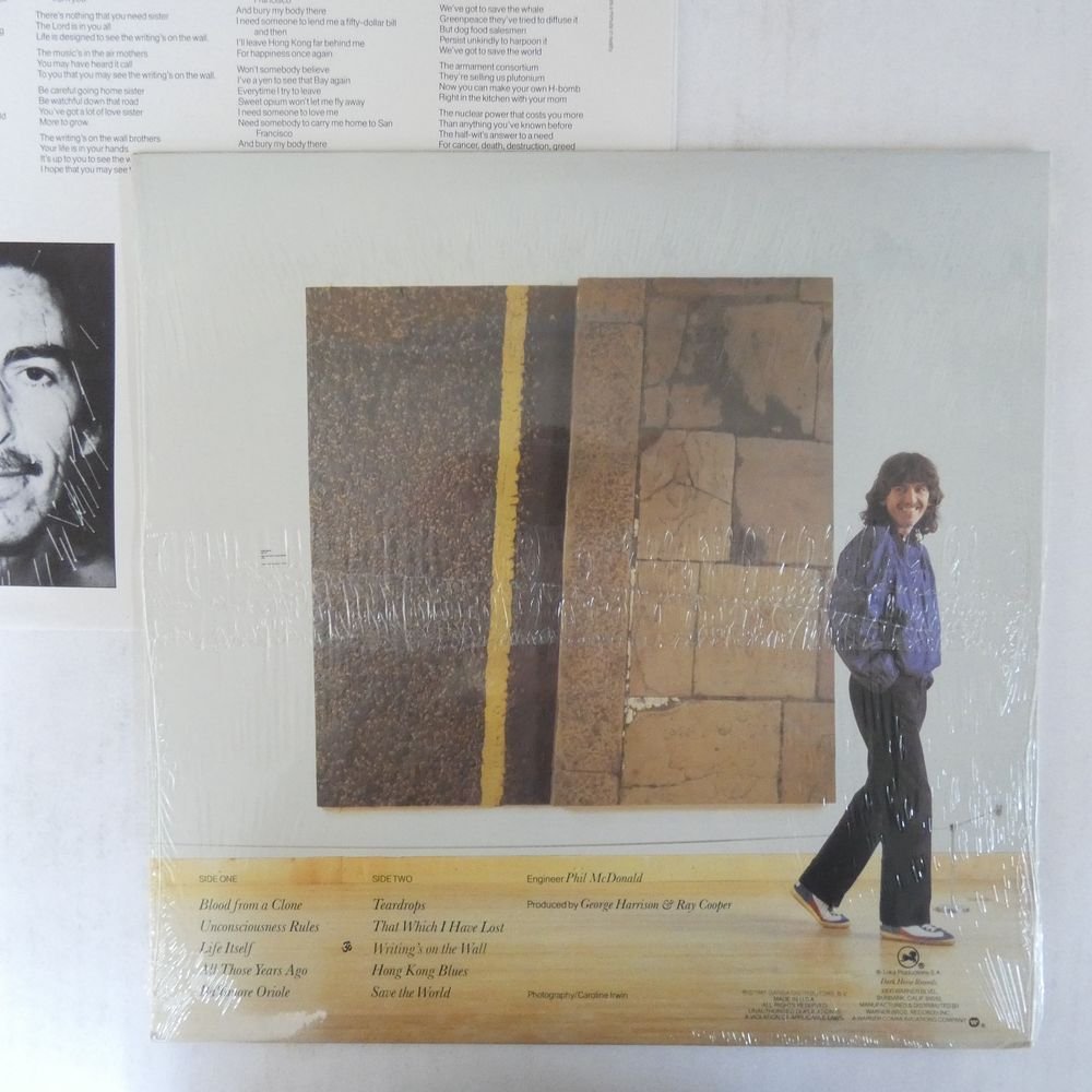46065137;【US盤/シュリンク/ハイプステッカー】George Harrison / Somewhere In England_画像2