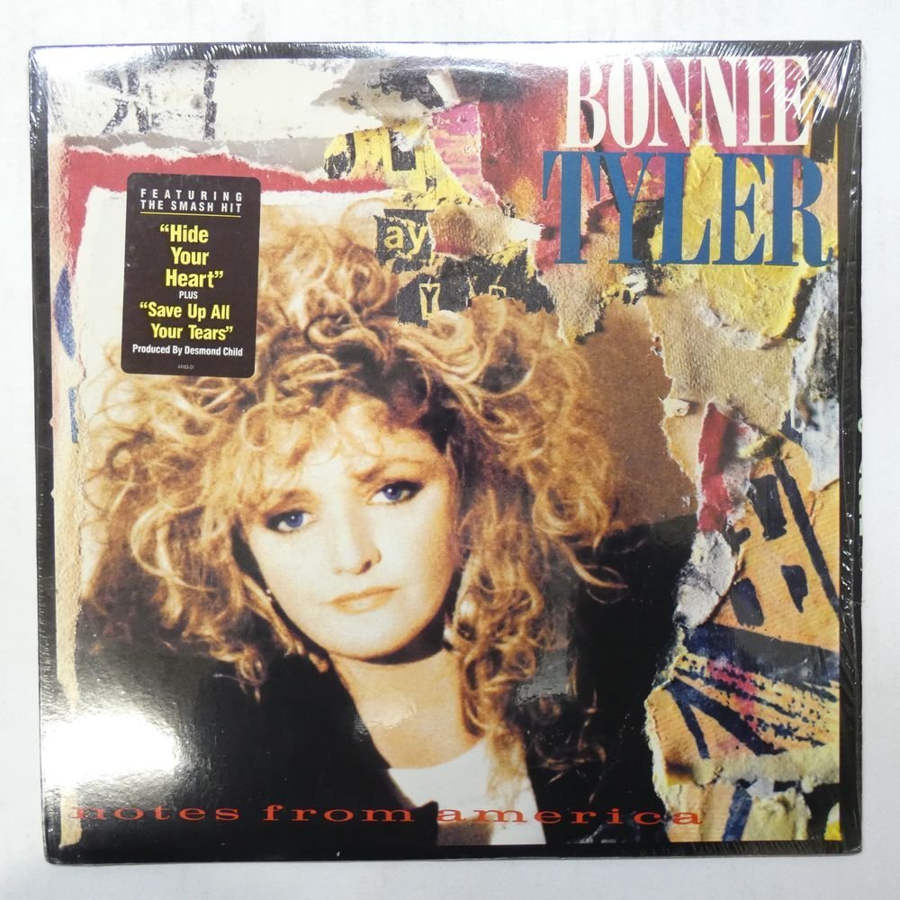 46065374;【US盤/シュリンク/ハイプステッカー】Bonnie Tyler / Notes From America_画像1