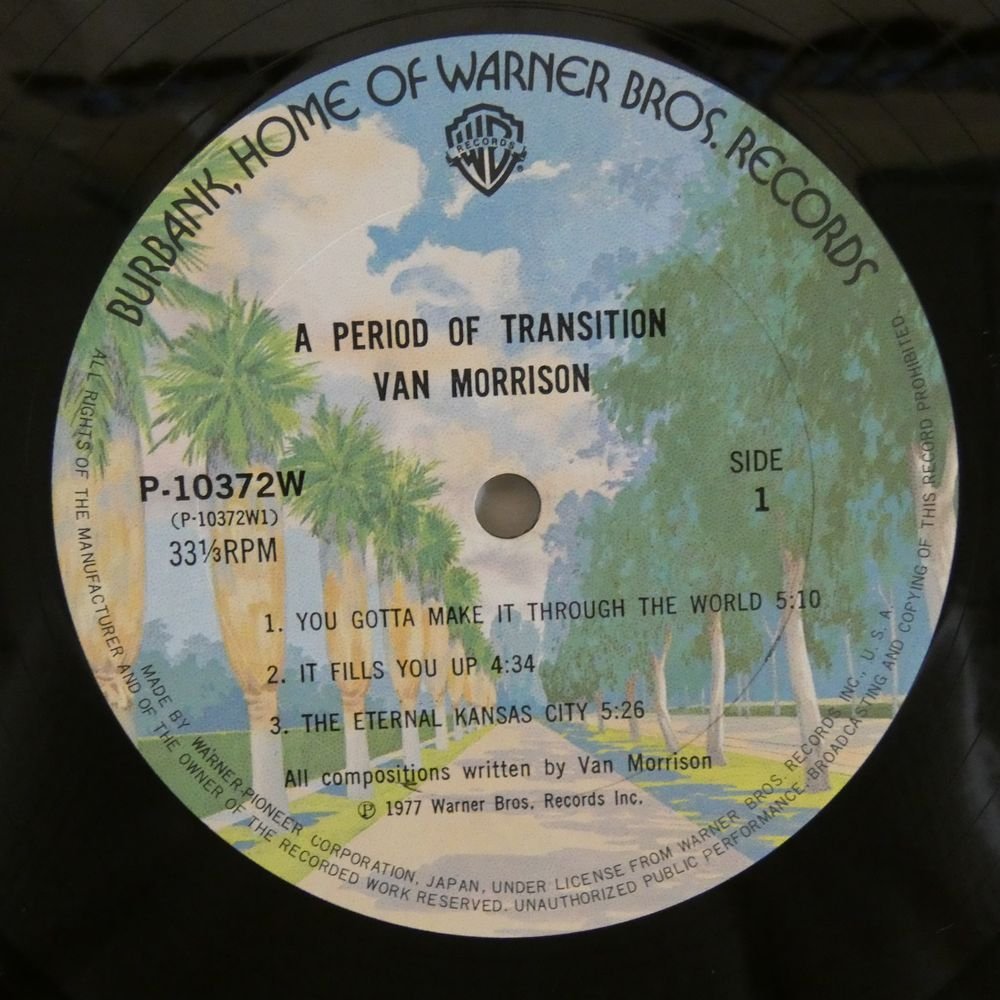 46065601;【国内盤】Van Morrison ヴァン・モリソン / A Period Of Transition 安息への旅_画像3