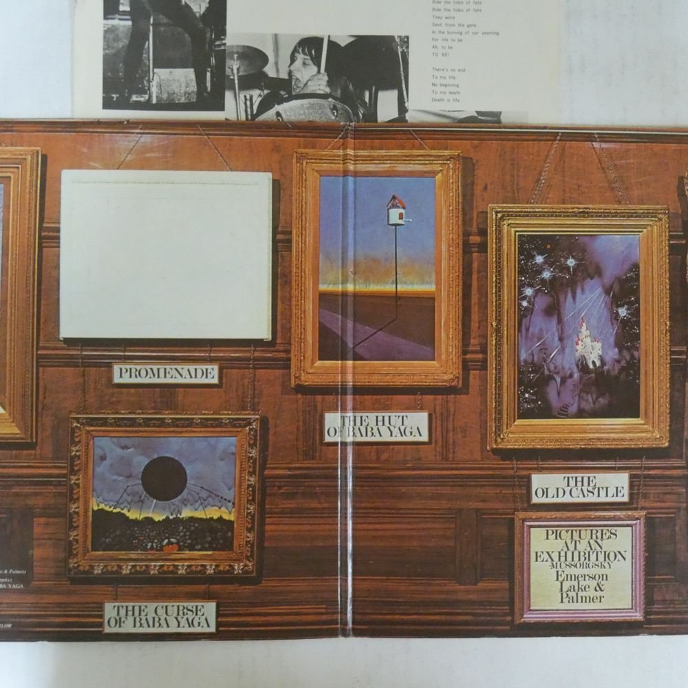 46065634;【国内盤/見開き】Emerson, Lake & Palmer / Pictures At An Exhibition 展覧会の絵_画像2